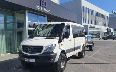 Pickup from hotel or bus stop in Iceland