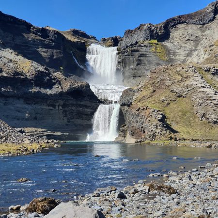 Ófærufoss waterfall in Eldgjá Canyon
