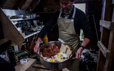 Orri is the master cheaf when he is on tour