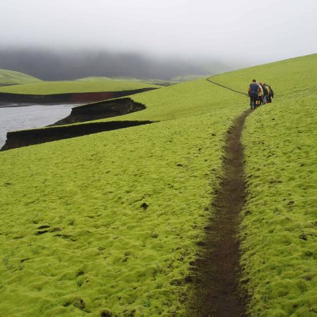 Eldgjá Canyon trekking tour in Iceland