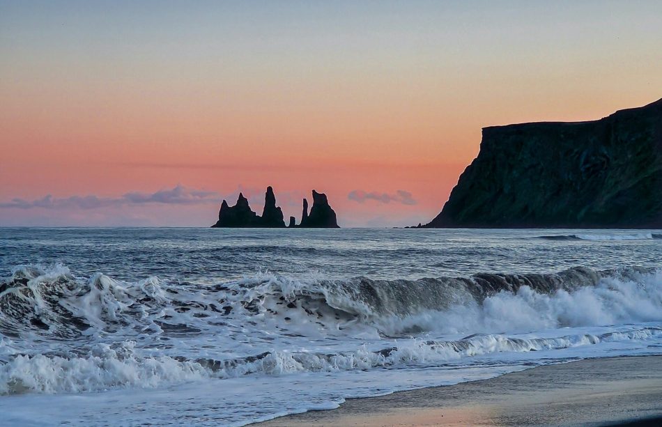photo of beach in south coast of Iceland