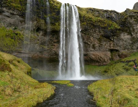 Seljalandsfoss waterfall in south coast day tour