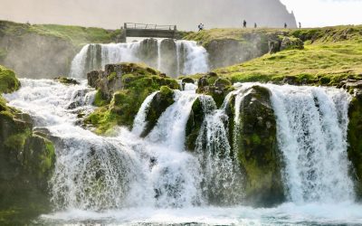 waterfall view during Snæfellsnes Peninsula day tour