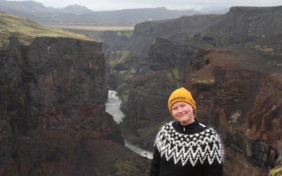 Markarfljótsgljúfur Canyon on Day 03 of the Laugavegur Trek in Iceland