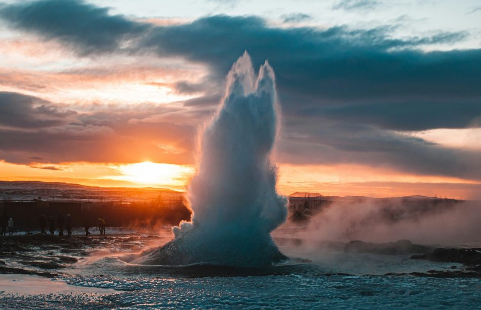 Strokkur geyser in Iceland Golden circle day tour